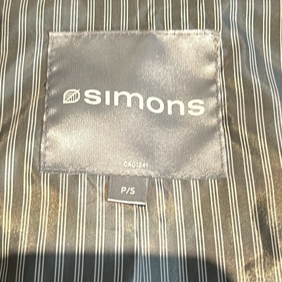 Simons double breasted 3/4 length trench coat with belt - Picture 7 of 10